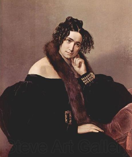 Francesco Hayez Portrat der Felicina Caglio Perego di Cremnago